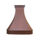 Custom Antique Solid Copper Oven Hood