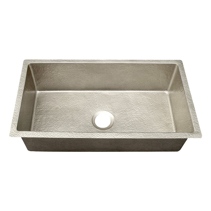 Akicon Custom Handmade Solid Copper Undermount Kitchen Sink — AKS503-C