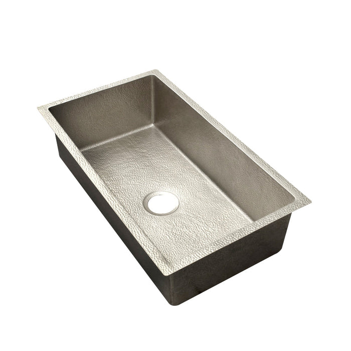 Akicon Custom Handmade Solid Copper Undermount Kitchen Sink — AKS503-C