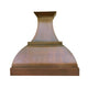 Bell Curve Copper Custom Range Hood