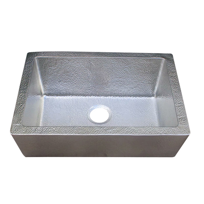 Akicon Single Bowl Handcrafted Custom Copper Farmhouse Kitchen Sink — AKS501-C