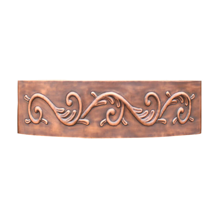 Akicon Custom Single Bowl Handmade Farmhouse Solid Copper Kitchen Sink — AKS507-C