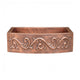 Akicon Custom Single Bowl Handmade Farmhouse Solid Copper Kitchen Sink — AKS507-C