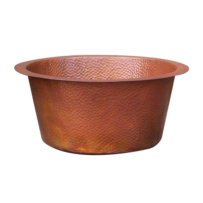 Akicon Handmade Copper Prep Sink Custom Bar Kitchen Sink — AKS217-C
