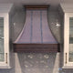 Custom Solid Copper Kitchen Hoods