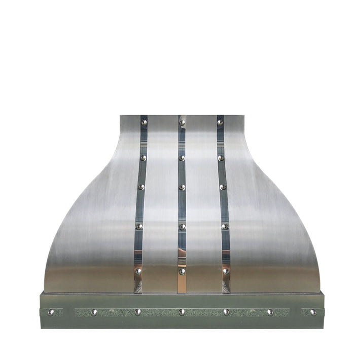 Custom Stainless Steel S-Curve Range Hood
