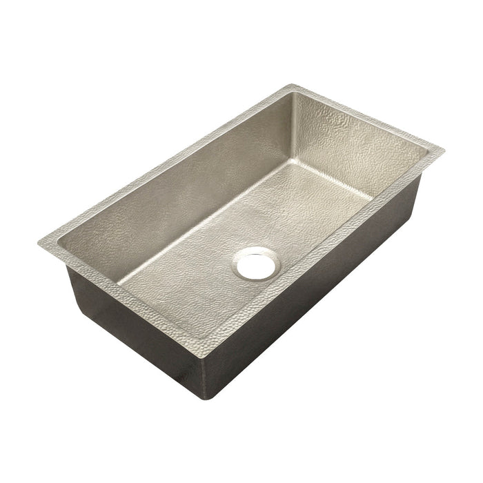 Akicon Custom Handmade Solid Copper Undermount Kitchen Sink — AKS503-C