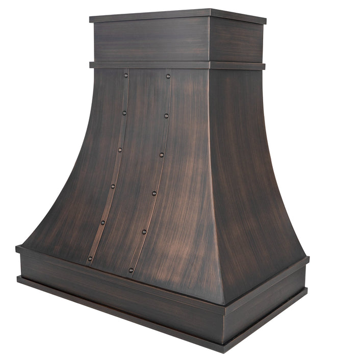 Akicon Handmade Copper Range Hood with Durable Solid Copper Material — AKH715C-C