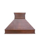 Craft Art Rustic Metal Copper Oven Hood Crown Tradition