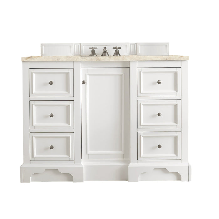 James Martin De Soto 48" Single Bathroom Vanity, Bright White