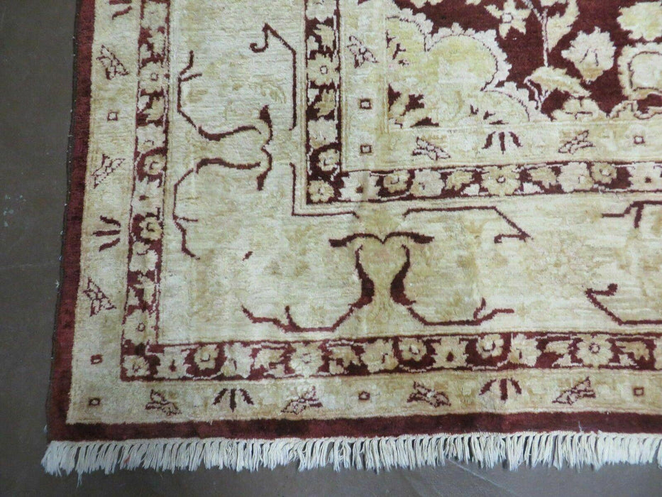 10' X 15' Hand Made Pakistan Wool on Cotton Rug Peshawar # 200A