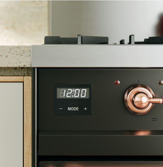 ILVE Nostalgie II 40" Dual Fuel Natural Gas Range, Stainless Steel, Copper Trim UPD40FNMPSSP ILVE