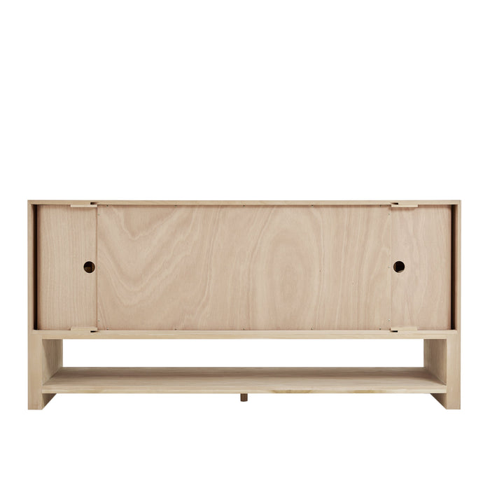 James Martin Marigot 72" Double Bathroom Vanity, Sunwashed Oak