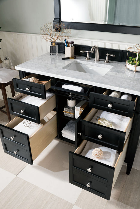 James Martin Brittany 48" Single Bathroom Vanity, Black Onyx