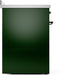 ILVE Nostalgie II 30" Electric Range, Emerald Green, Bronze Trim UPI304NMPEGB ILVE