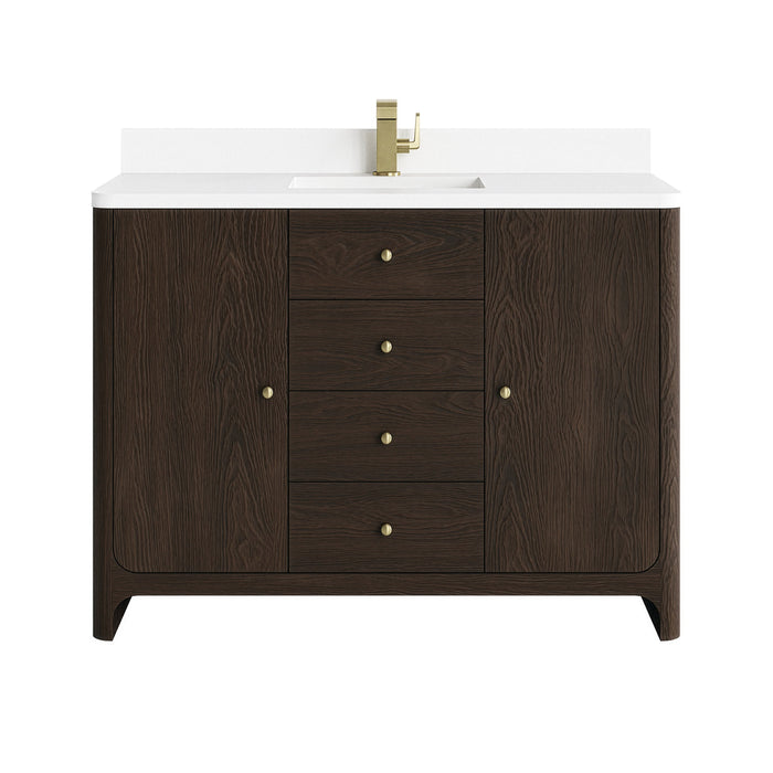 James Martin Gracyn 48" Single Bathroom Vanity, Sable