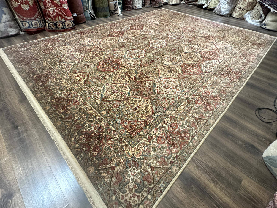 10x14 Karastan Empress Kirman Rug #700/719, Vintage Wool Discontinued Karastan