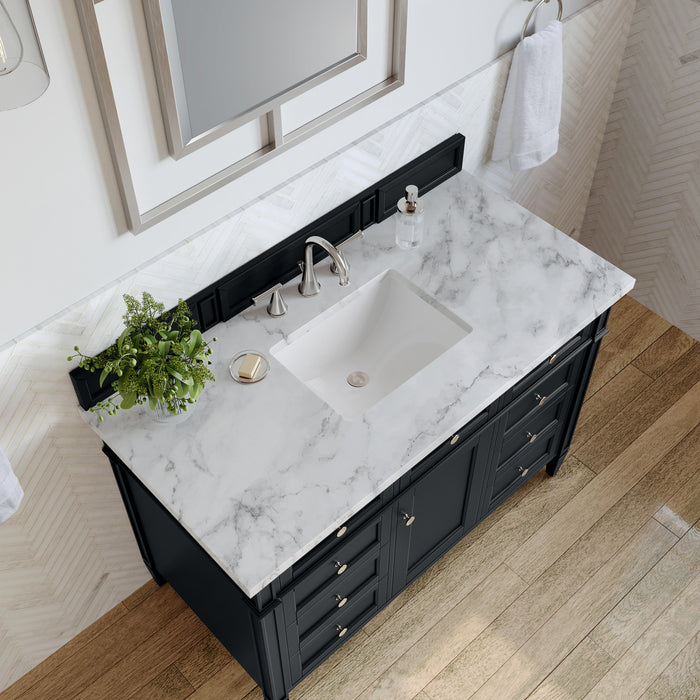 James Martin Brittany 48" Single Bathroom Vanity, Black Onyx