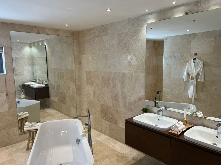 Diana Royal Beige Marble Polished Floor and Wall Tile - Livfloors Collection