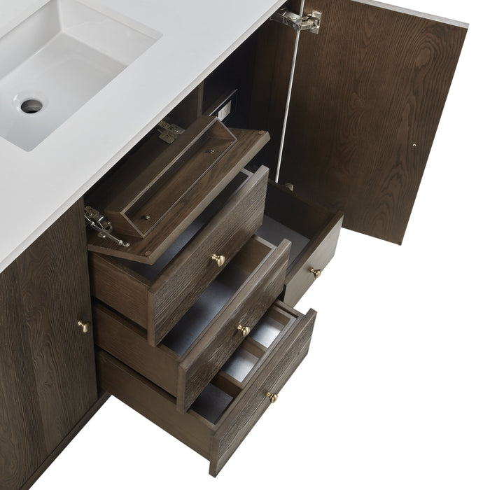 James Martin Gracyn 48" Single Bathroom Vanity, Sable