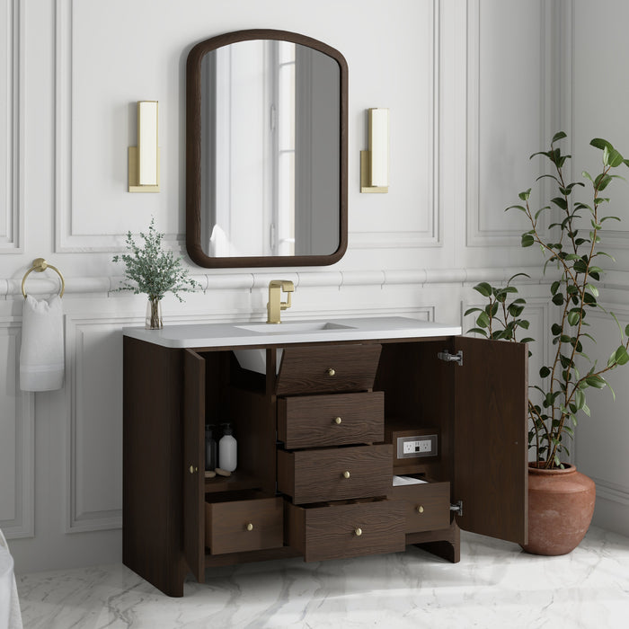 James Martin Gracyn 48" Single Bathroom Vanity, Sable