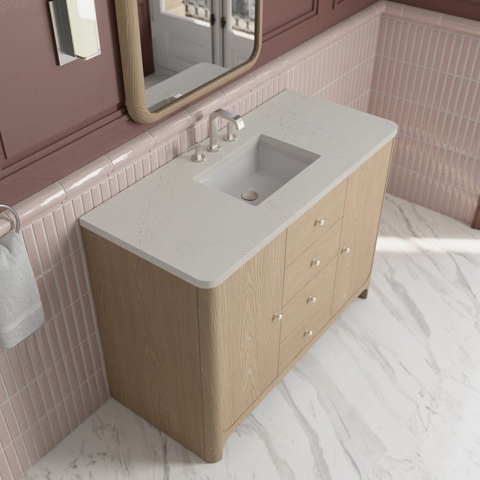 James Martin Gracyn 48" Single Bathroom Vanity, Coastal Driftwood