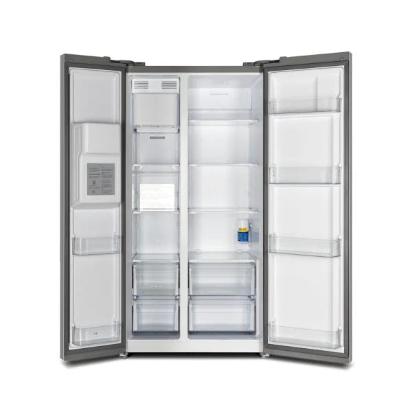 Forno 36 in. Counter Depth Side by Side Refrigerator with Water and Ice Dispenser FFRBI1844-36SB Forno