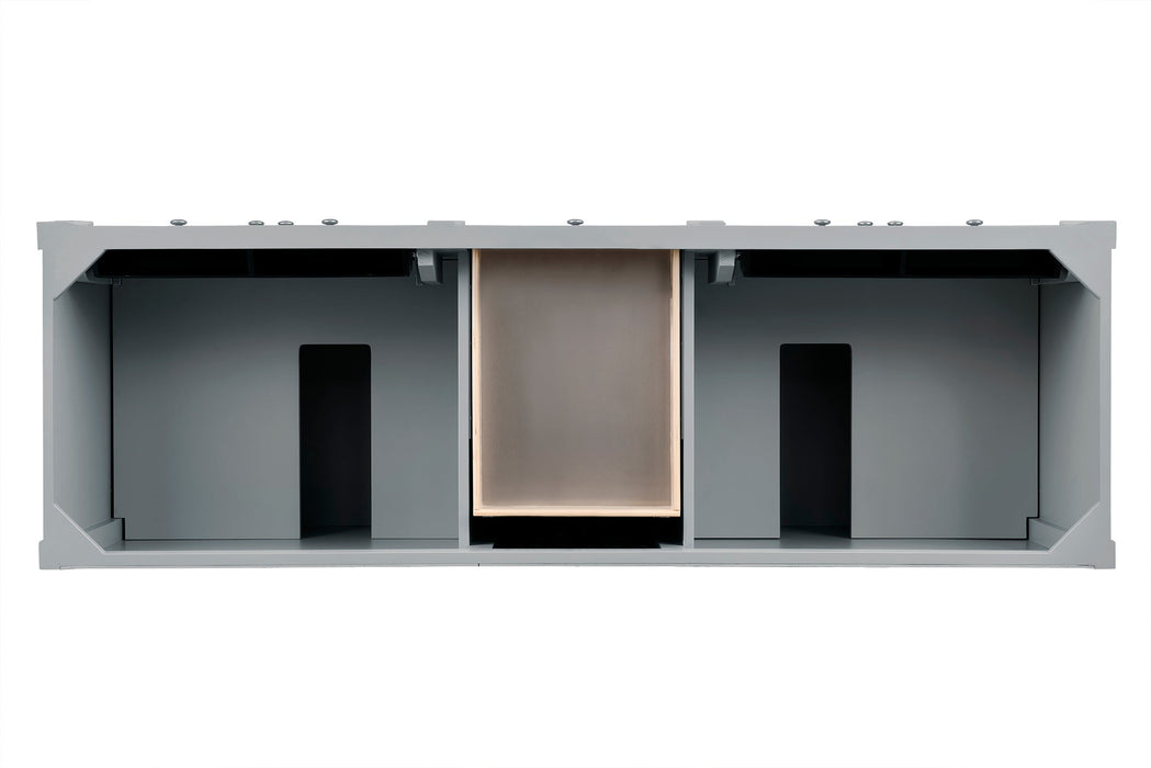 James Martin Brittany 72" Double Bathroom Vanity, Urban Gray
