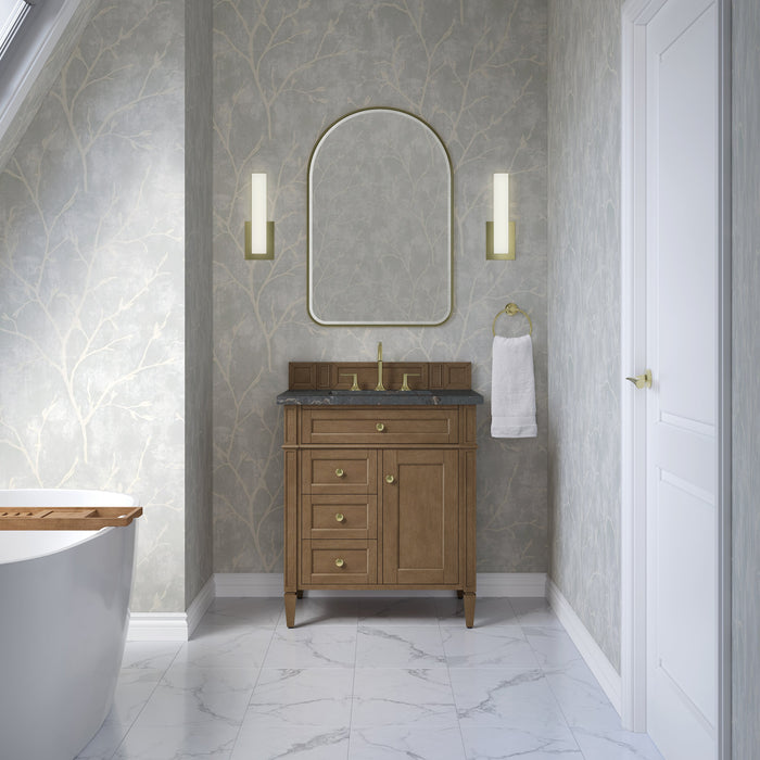 James Martin Brittany 30" Single Bathroom Vanity, Pecan