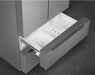 SMEG 36" Freestanding Counter Depth 4 Door French Door Refrigerator , FQ55UFX SMEG