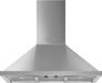 SMEG Portofino Series 2-Piece Stainless Steel Kitchen Package with CPF36UGGX 36" Gas Range and KPF36UX 36" Wall Mount Hood, 950936 SMEG