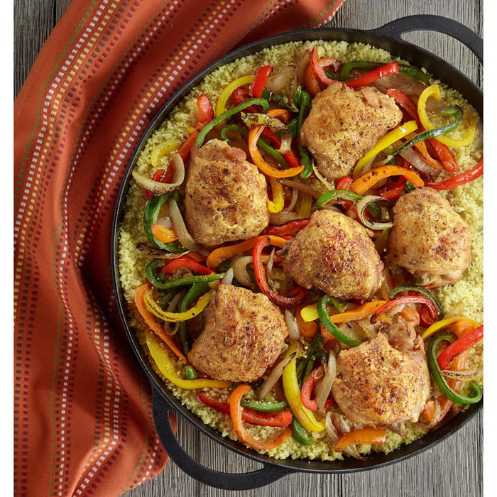 Big Green Egg Pre-Seasoned Cast Iron Skillet 14"