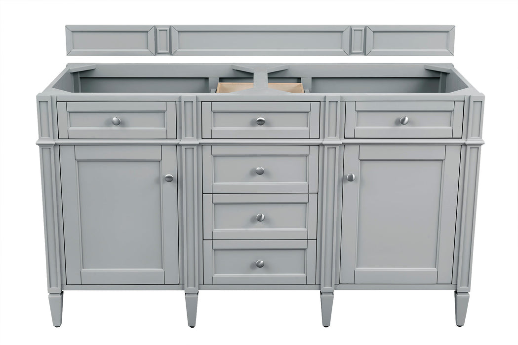 James Martin Brittany 60" Double Bathroom Vanity, Urban Gray