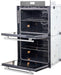 Forno Villarosa 30" Convection Double Electric Wall Oven, Stainless Steel, FBOEL1365-30 Forno