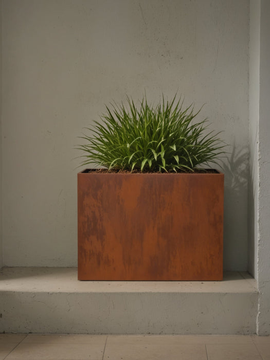 Corten Steel Edge Planters - FREE SHIPPING!