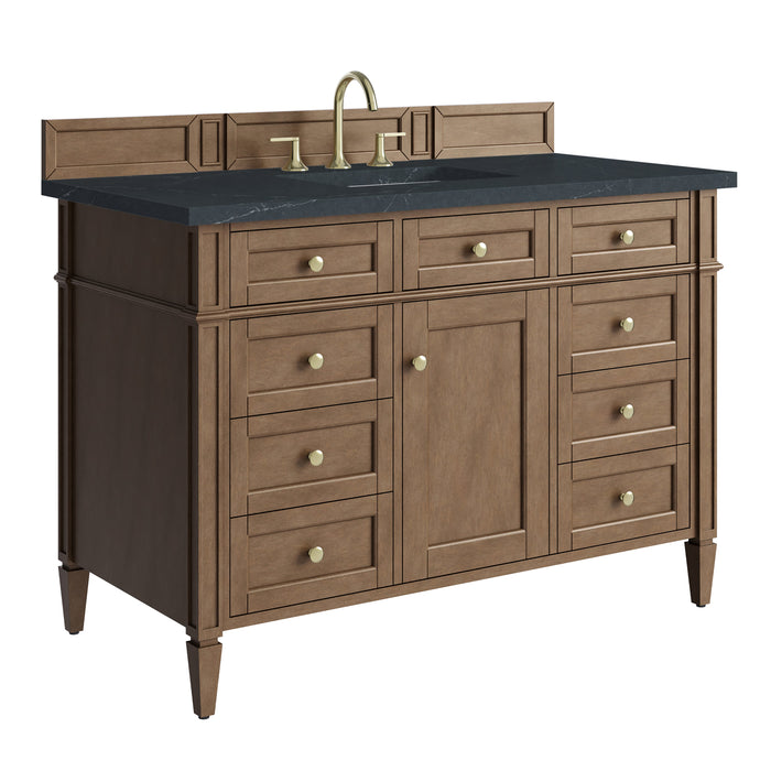 James Martin Brittany 48" Single Bathroom Vanity, Pecan