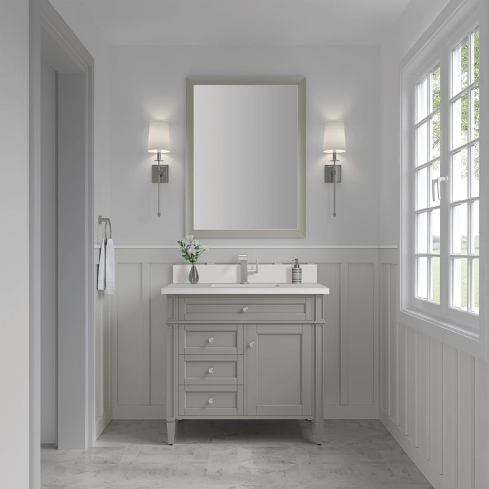 James Martin Brittany 36" Single Bathroom Vanity, Urban Gray