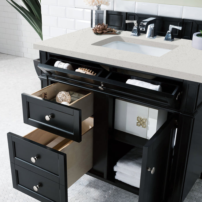 James Martin Brittany 36" Single Bathroom Vanity, Black Onyx