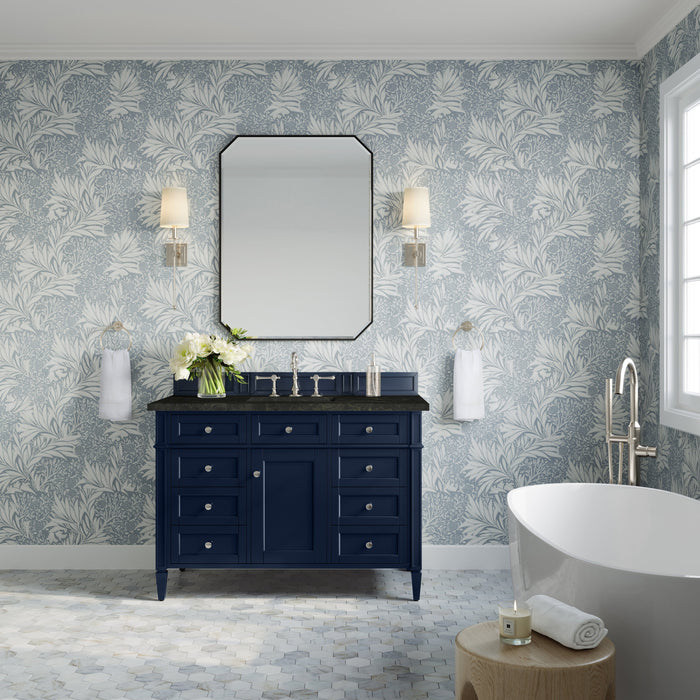 James Martin Brittany 48" Single Bathroom Vanity, Victory Blue