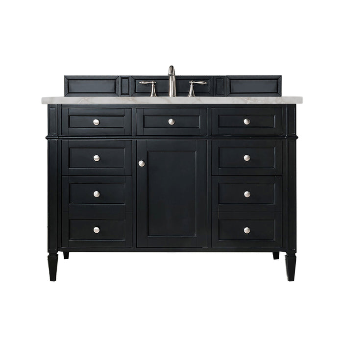 James Martin Brittany 48" Single Bathroom Vanity, Black Onyx