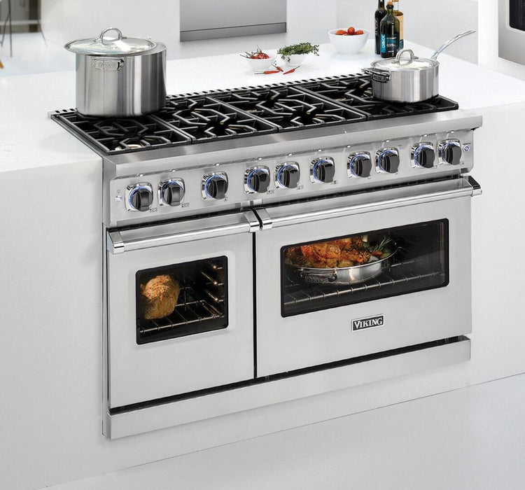 VGIC53626BSS Viking Professional 5 Series 36 Gas Range with VariSimmer  Setting and 6 Open Burners - Natural