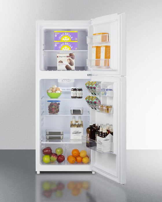 Summit 24" Wide Top Mount Refrigerator-Freezer FF1088W Summit