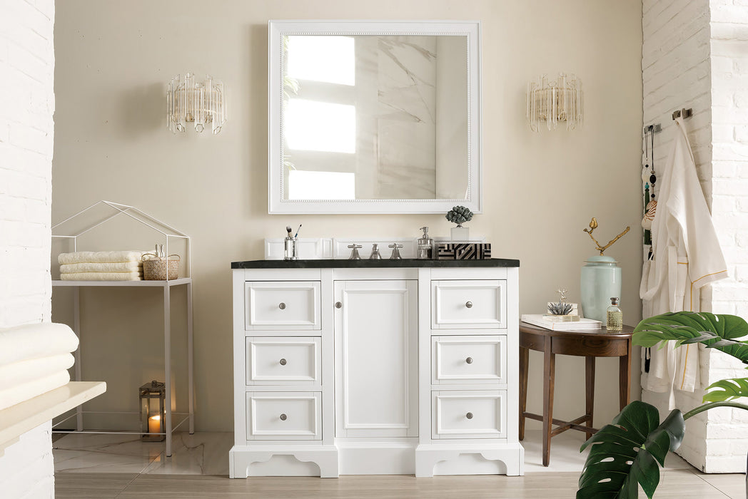 James Martin De Soto 48" Single Bathroom Vanity, Bright White