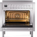 ILVE Professional Plus II 36" Induction Range, Stainless Steel UPI366WMPSS - Farmhouse Kitchen and Bath