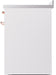 ILVE Nostalgie II 30" Electric Range, White, Copper Trim UPI304NMPWHP ILVE