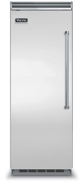 VIKING 60" Built-In Side by Side Refrigerator, Freezer Set 30" Right Hinge Refrigerator, 30" Left Hinge Freezer, Trim Kit, Stainless Steel 734339 VIKING