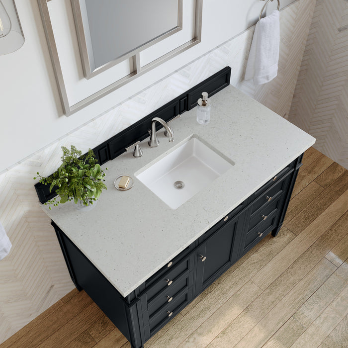James Martin Brittany 48" Single Bathroom Vanity, Black Onyx