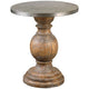Farmhouse Blythe Wooden Accent Table, Brown