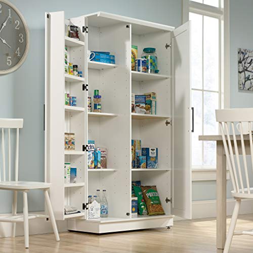 Farmhouse HomePlus Collection Storage Cabinet, Soft White finish - Farmhouse Kitchen and Bath