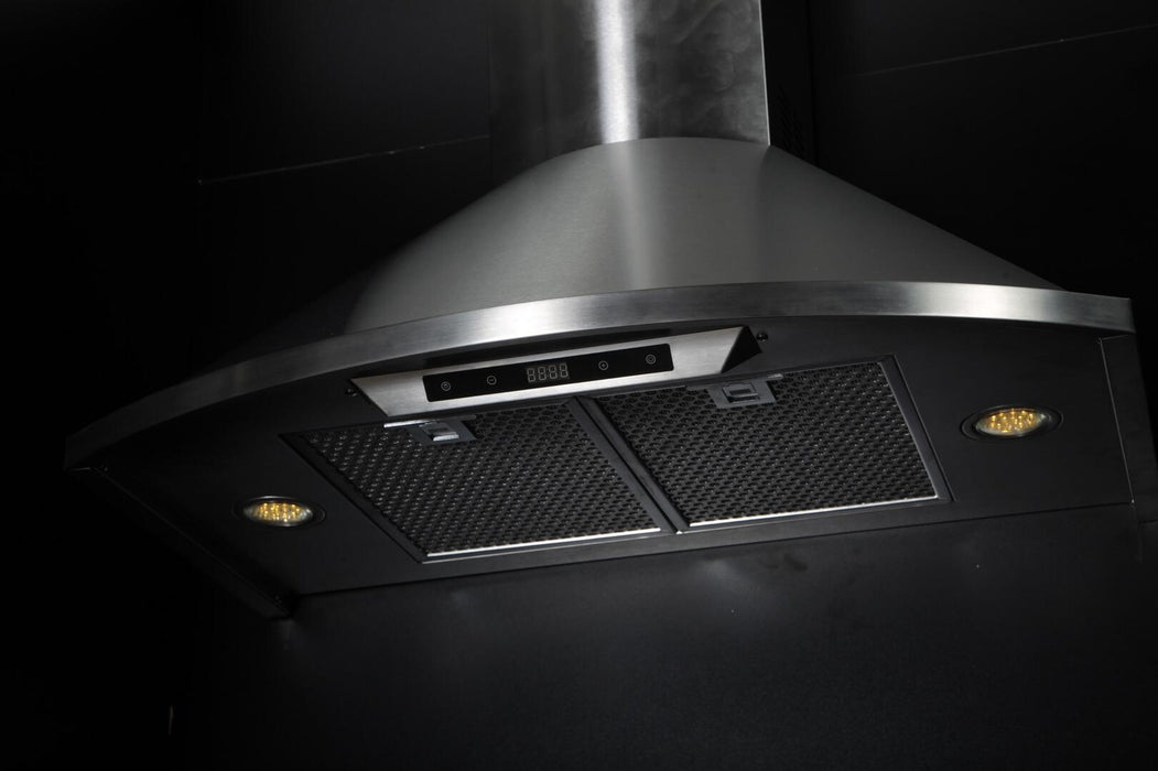 Forno 30-Inch Campobasso Wall Mount Range Hood FRHWM5010-30 Forno